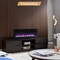 Edendirect 50'' Freestanding and Wall Mounted Electric Fireplace, Black, Multi Color Flame EF451B - alternate 8